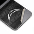 NFL Los Angeles Chargers Black & White Galaxy Z Flip6 Skin